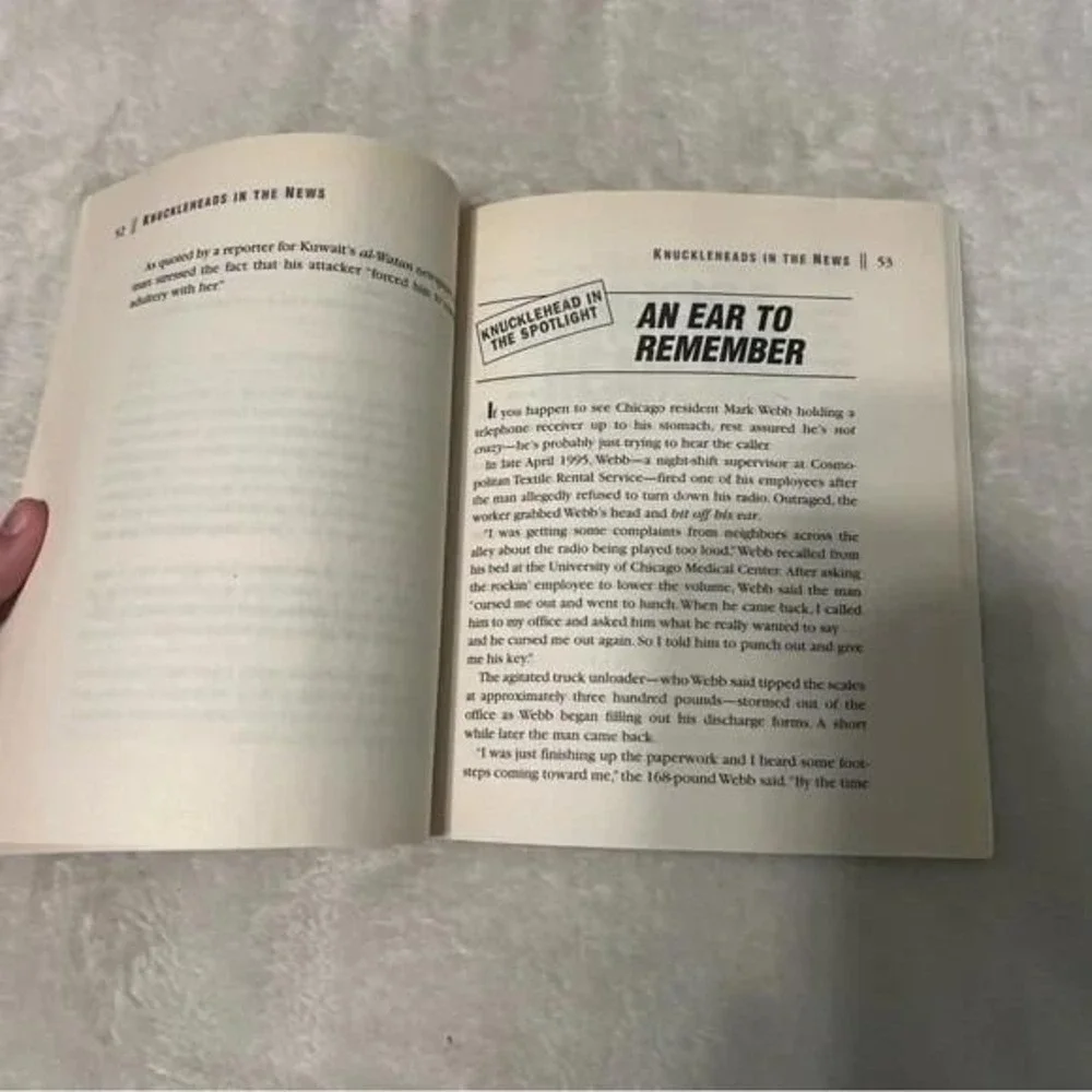 Knuckleheads in the News John Kato Machay Humor Paperback 1996